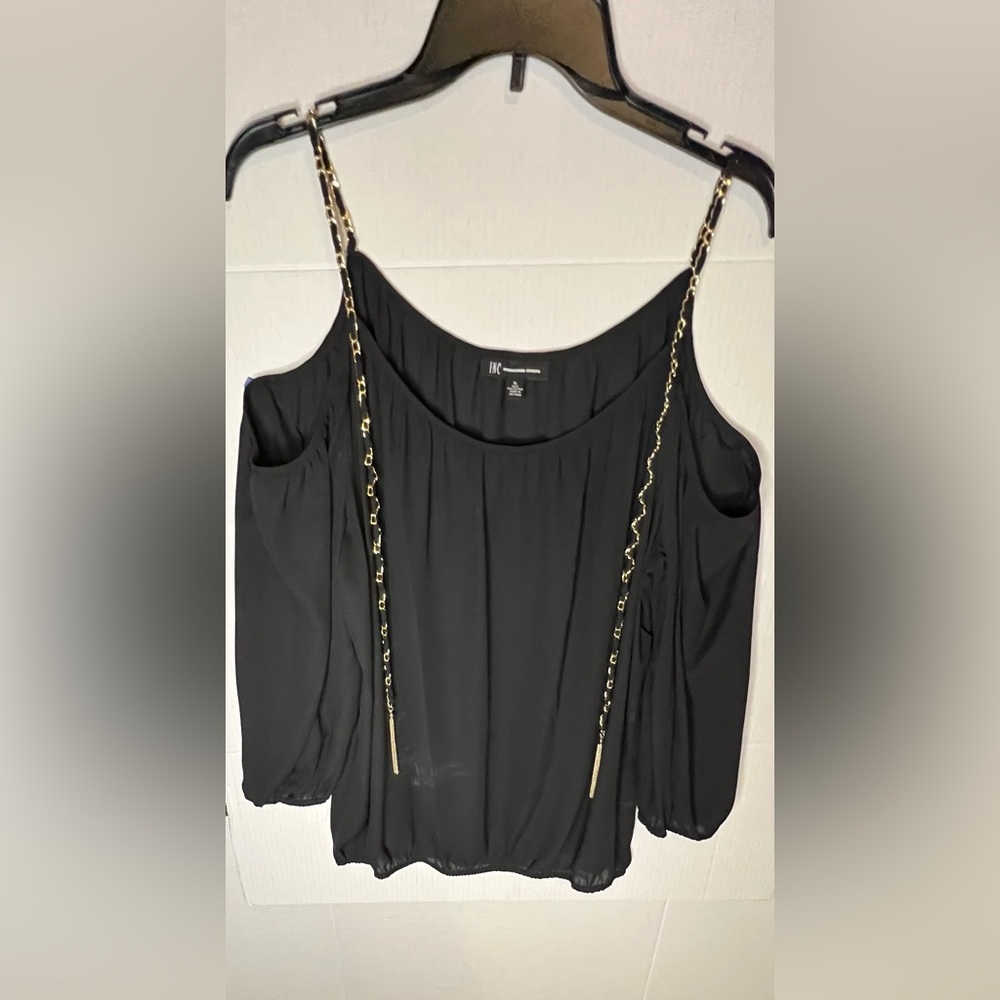 Black Off Shoulder Blouse